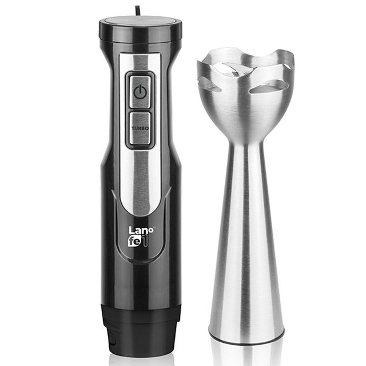 Lafe botmixer, 800 W, 600 ml-es csésze, Turbo funkció, BRK-003A