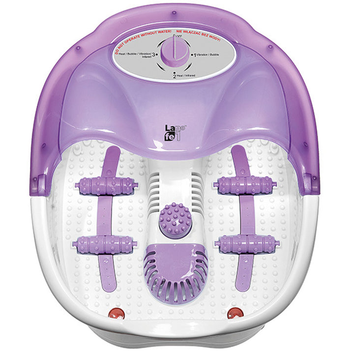 Lafe lábmasszírozó, vibráló, buborékos masszázs, 350 W, MFS002