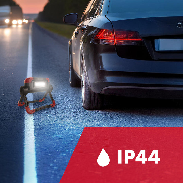 Maclean LED COB munkalámpa, 300 lm, 3 fénymód, tápegység 4xAA, színtemp.6500K, MCE439 2db