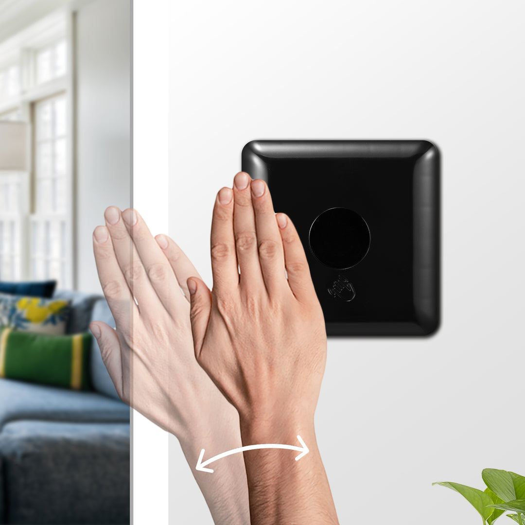 Maclean rövid hatótávolságú PIR érzékelő, hatótávolság 5-6cm, süllyesztett doboz, max. terhelés 1200W, MCE313 B, 4 db