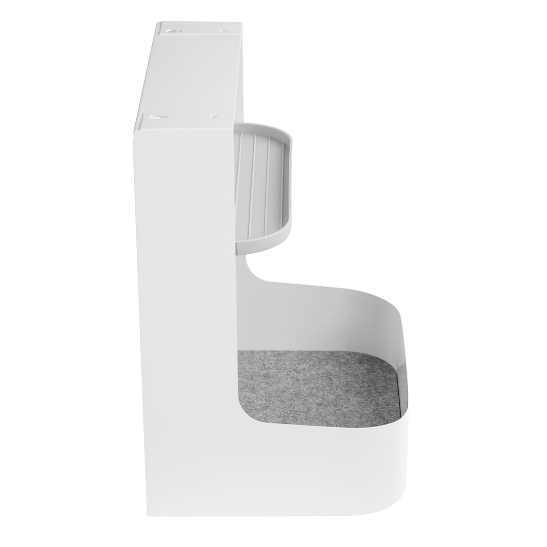 Íróasztal szervező fiókos Ergo Office, fehér, max. 10kg, ER-440 + íróasztal-szervező az eszközökhöz ER-442