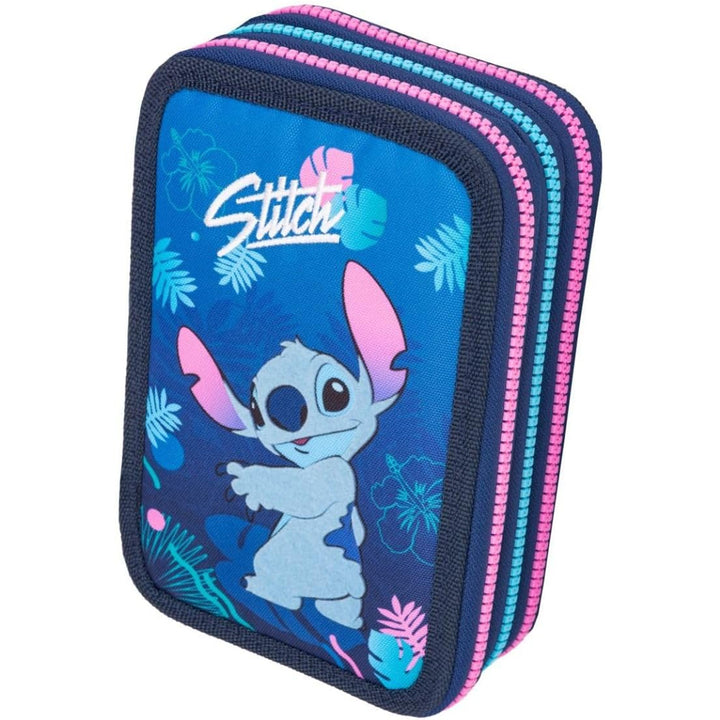 CoolPack háromrekeszes tolltartó tartozékokkal JUMPER 3 STITCH