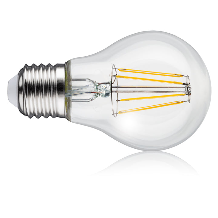 Fali lámpa 1xE27 érzékelővel Maclean, infravörös érzékelő, max. terhelés 60W, IP65, szürke színű, MCE518 GR + LED izzó E27, 6W 230V Maclean Energy MCE267 WW meleg fehér 3000Klm 720lm retro edison dekoratív