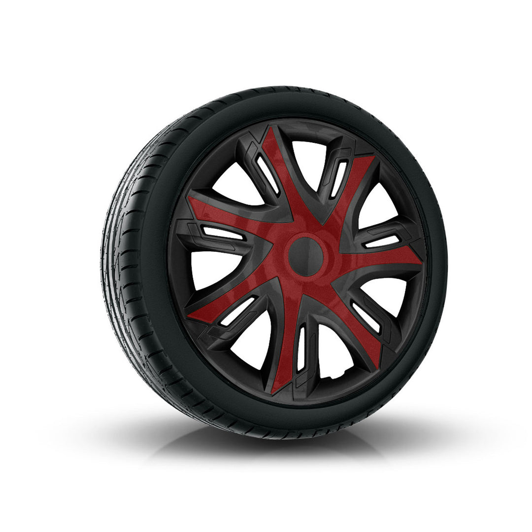 NRM N-Power kétszínű fekete és bordó univerzális keréktárcsa 14'' 1 db.