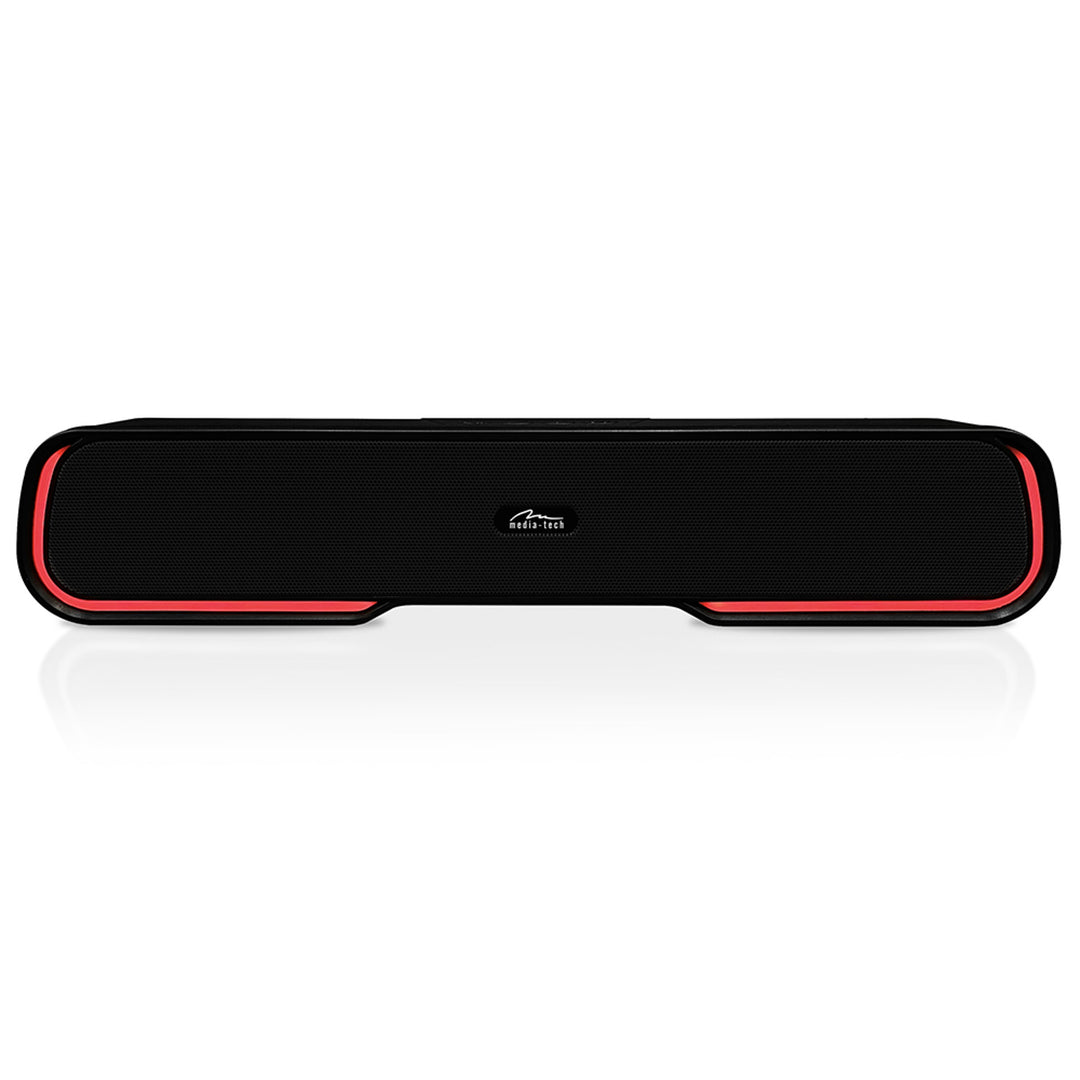 Hordozható Bluetooth hangsugárzó, többszínű RGB háttérvilágítás, RMS 10W, PMPO 450W, FM rádió, MP3. AUX, beépített újratölthető akkumulátor, Media-Tech PHANTOM BT