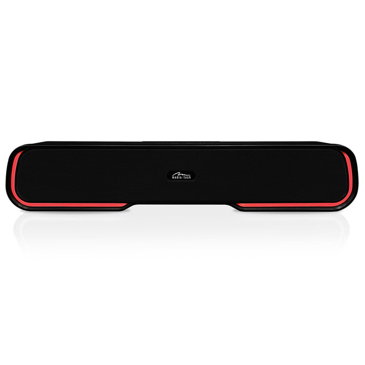 Hordozható Bluetooth hangsugárzó, többszínű RGB háttérvilágítás, RMS 10W, PMPO 450W, FM rádió, MP3. AUX, beépített újratölthető akkumulátor, Media-Tech PHANTOM BT