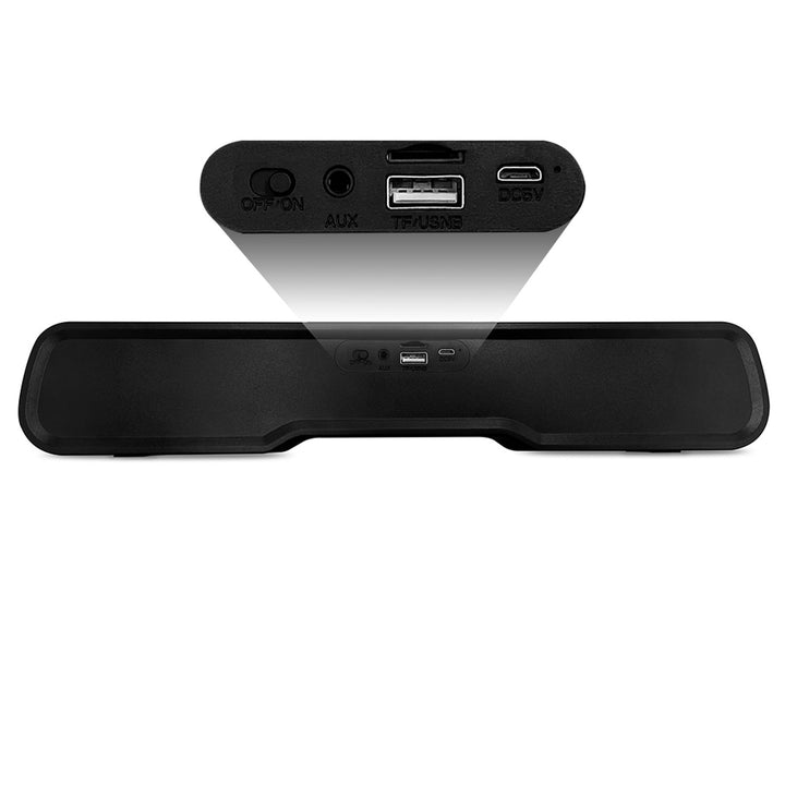 Hordozható Bluetooth hangsugárzó, többszínű RGB háttérvilágítás, RMS 10W, PMPO 450W, FM rádió, MP3. AUX, beépített újratölthető akkumulátor, Media-Tech PHANTOM BT
