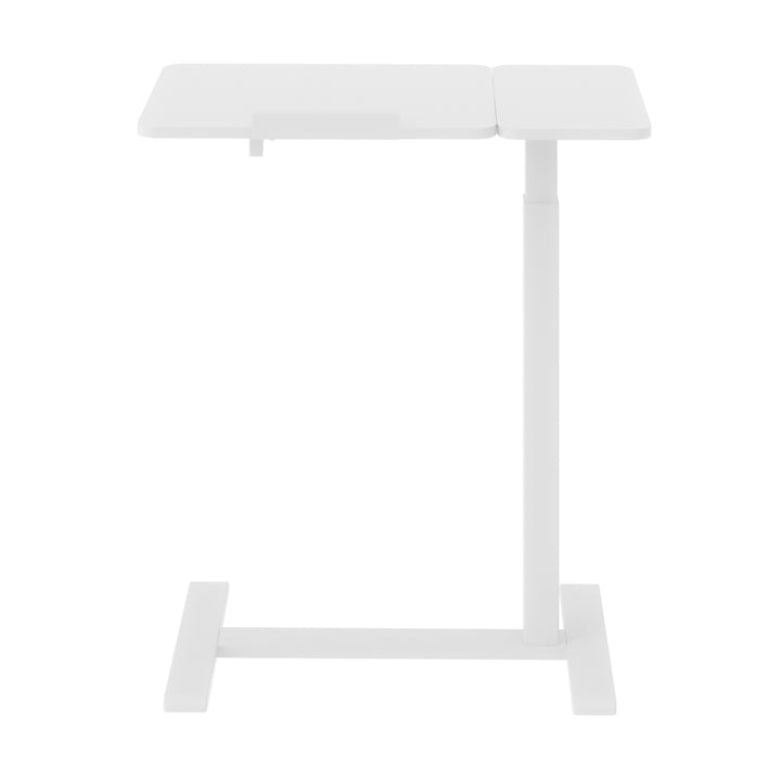 Maclean mobil íróasztal/laptop állvány, fehér, állítható magasság 76-109cm, max. 30kg , MC-120 W
