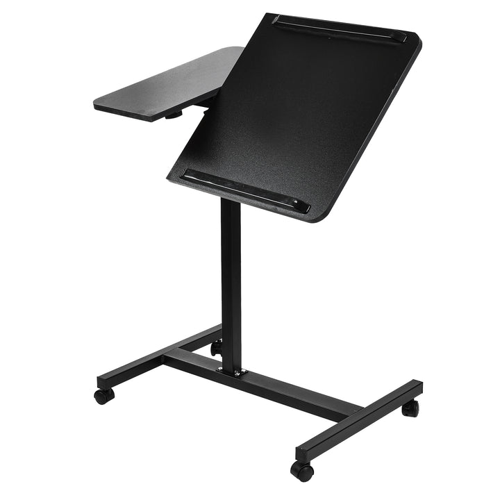 Mobil íróasztal/laptop állvány Maclean, fekete, állítható magasság 59-89cm, max. 30kg , MC-121 B