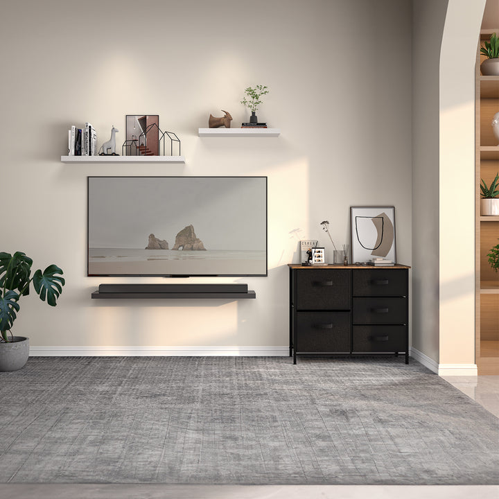 Maclean egyrészes fali rendszerező polc, max. 5 kg, MC-330, 3 db