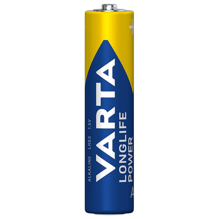VARTA Longlife Power, 6 db AAA alkáli elem, LR03, 1,5V