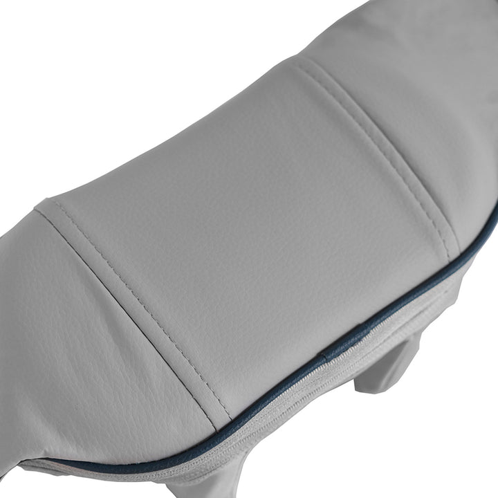 Váll- és nyakmasszírozó. Shiatsu, 5D kézimitáció, 6 masszázsfej, 3 üzemmód, 3 sebesség, vezeték nélküli, USB-C töltőport Nyak- és vállmasszírozó masszírozó.