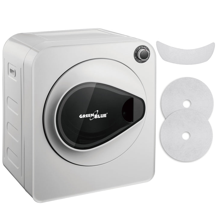 GreenBlue elektromos szárítógép, 3 kg-os töltet, GB405 + GreenBlue szárítógép szűrőkészlet GB483 , 1x bemenet, 2x kimenet, (GB405, GB410, GB415)