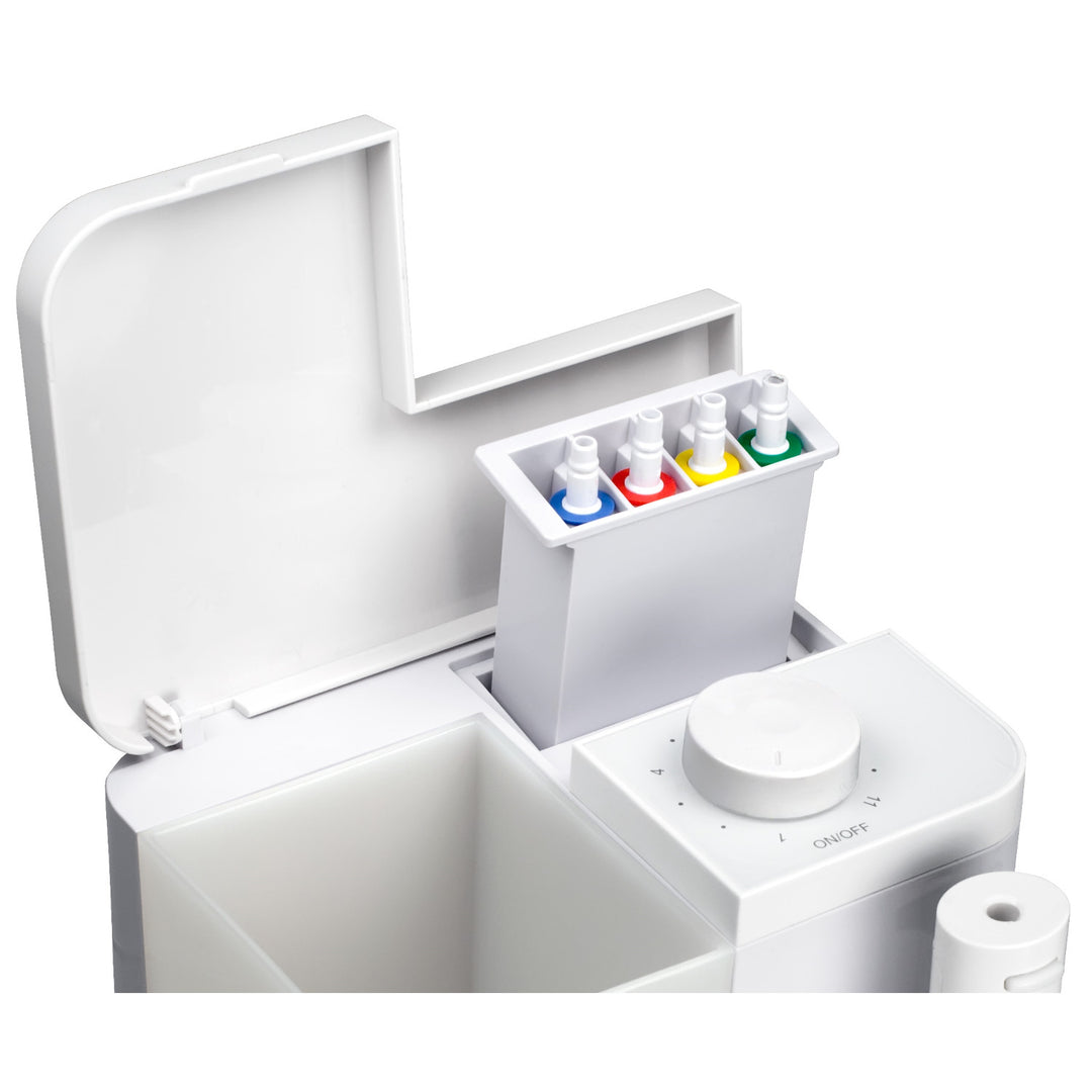 Aquajet irrigátor, elektronikus vezérlés, 500 ml-es tartály, 4 tipp, LD-A9