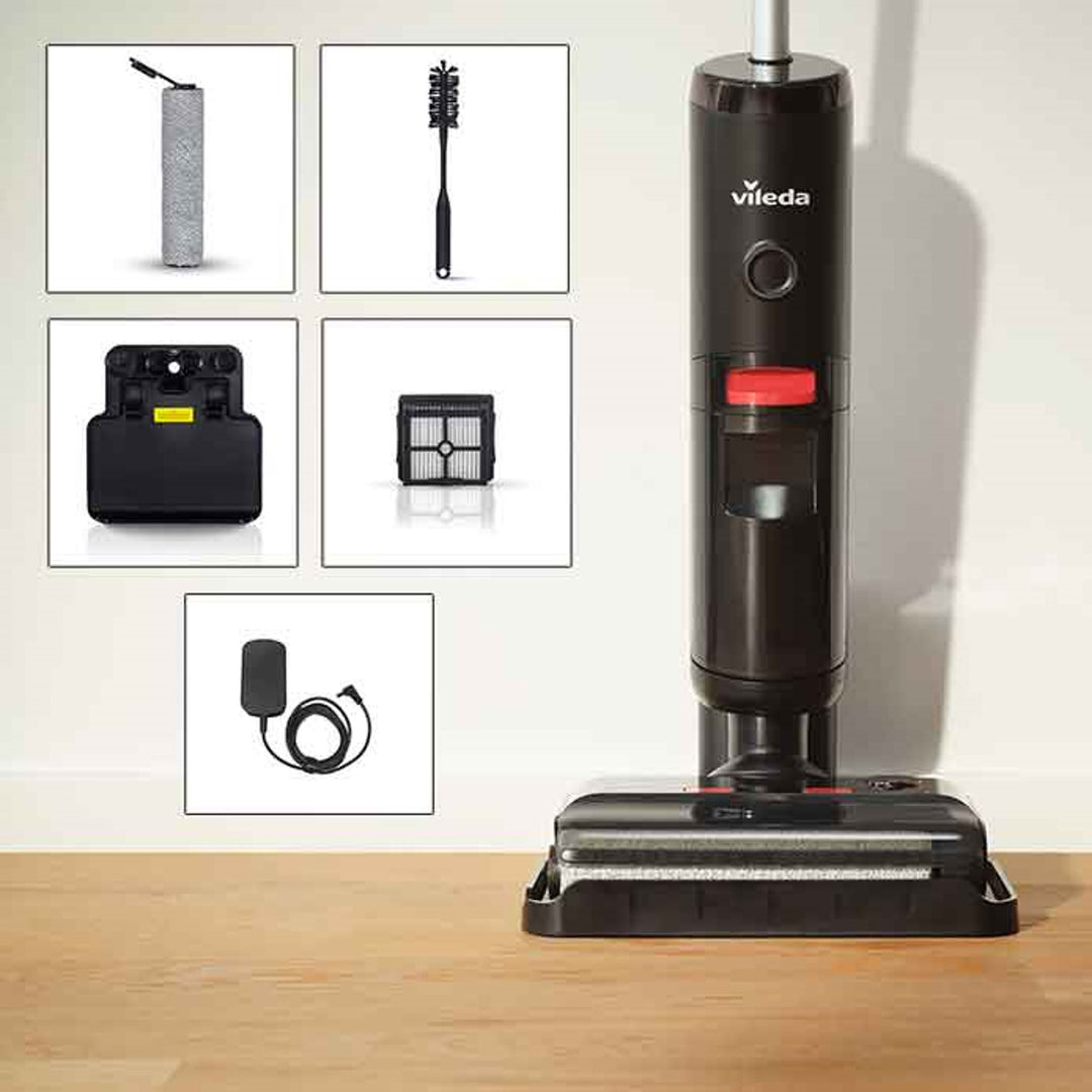Vileda Pure Clean S5 Plus vezeték nélküli porszívó további tartozékokkal