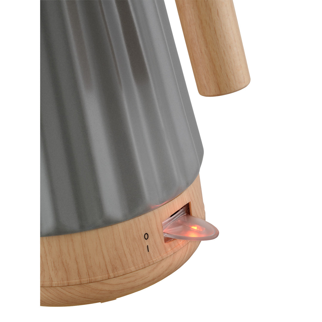 Concept elektromos vízforraló, kerámia, 1500W, 1,5L, sötétszürke, RK0092