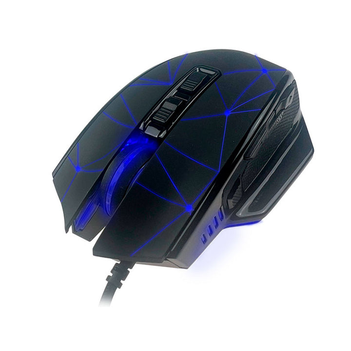 Tracer gaming egér, RGB háttérvilágítás, 7200 DPI, Space