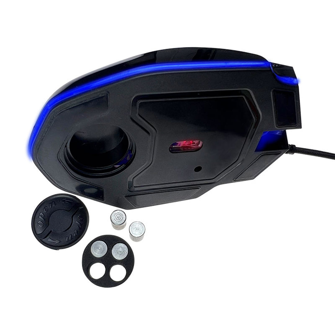 Tracer gaming egér, RGB háttérvilágítás, 7200 DPI, Space