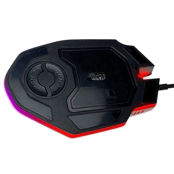 Tracer gaming egér, RGB háttérvilágítás, 7200 DPI, Space