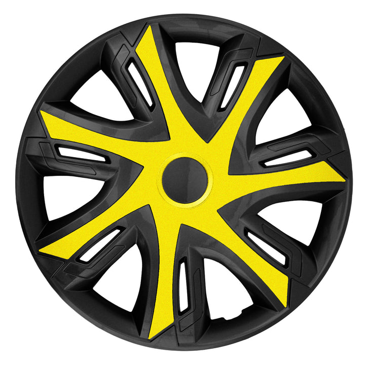 NRM N-Power univerzális keréktárcsa 15'' kétszínű fekete/sárga 1 db