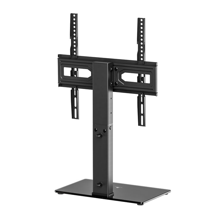 Univerzális TV állvány Maclean, RTV szekrényhez, állvány, max. 40kg, max. VESA 400x400, magasság- és szögbeállítás, 32-65" TV-hez, MC-124
