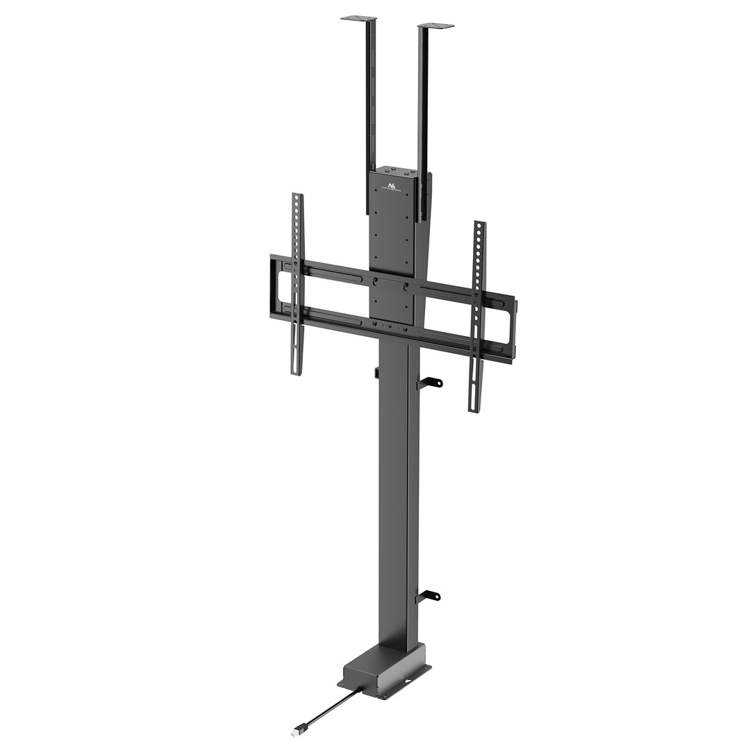 Elektromos mennyezeti és padlófogantyú, kihúzható Maclean, 43''-88''', VESA 600x400, max 60kg, 100-240V AC,50/60Hz