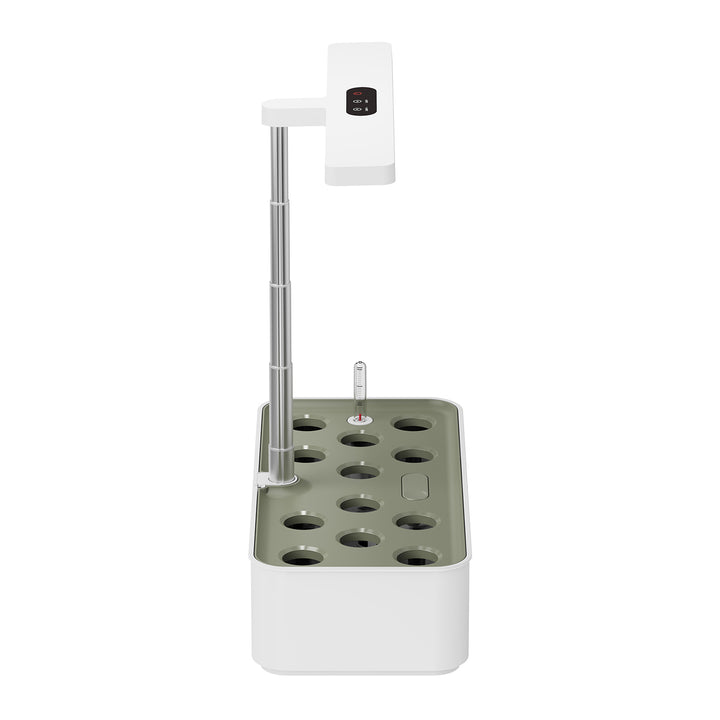 GreenBlue intelligens beltéri növénytermesztő rendszer, SMART edény, 4 literes kapacitás, 12 növényhez, teljes spektrumú LED, GB133