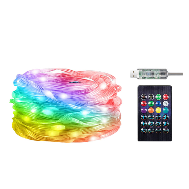 Rabalux kültéri világítás, RGB LED húr, IP44, Wi-Fi, Bluetooth, Biri