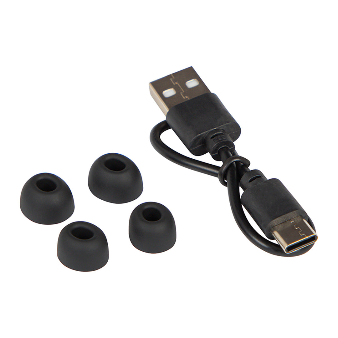 BLOW vezeték nélküli fejhallgató, Bluetooth 5.3, LED kijelző, ENC rendszer, PRO ENC BLACK