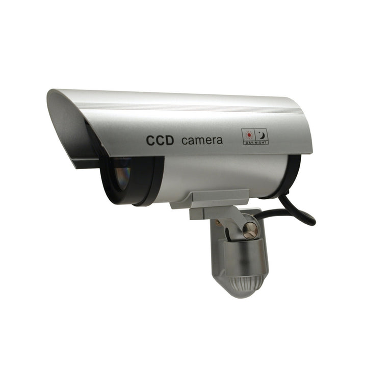 Dummy kamera villogó LED-del IR1100 S IR kültéri, ezüst, 4 db