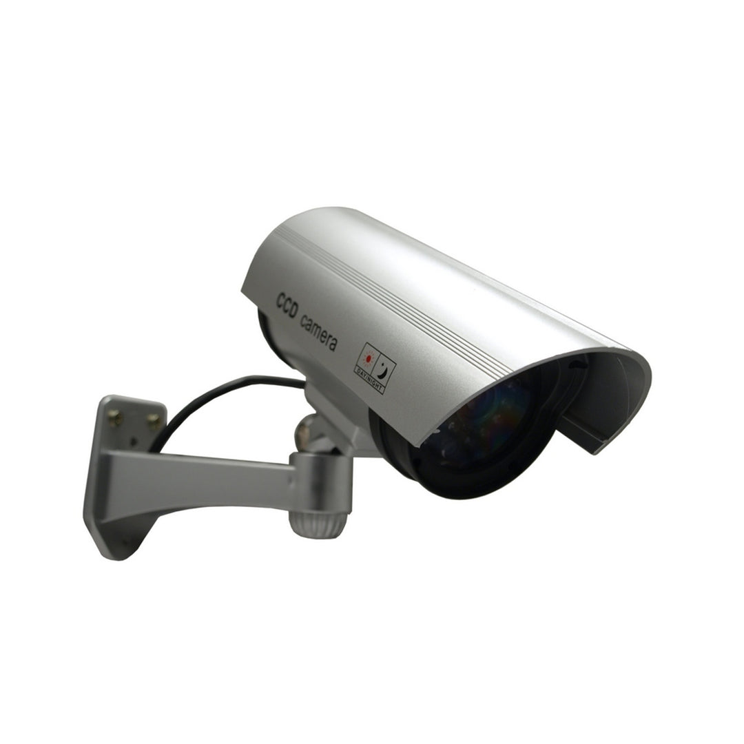 Dummy kamera villogó LED-del IR1100 S IR kültéri, ezüst, 4 db