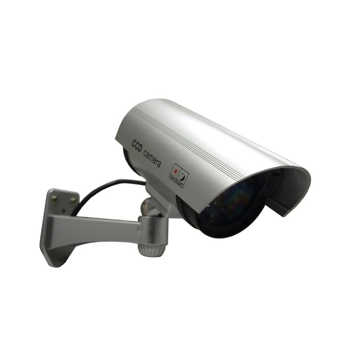 Dummy kamera villogó LED-del IR1100 S IR kültéri, ezüst, 4 db