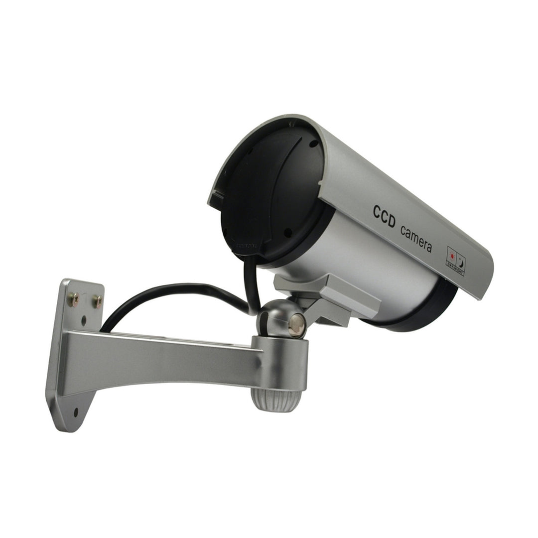 Dummy kamera villogó LED-del IR1100 S IR kültéri, ezüst, 4 db