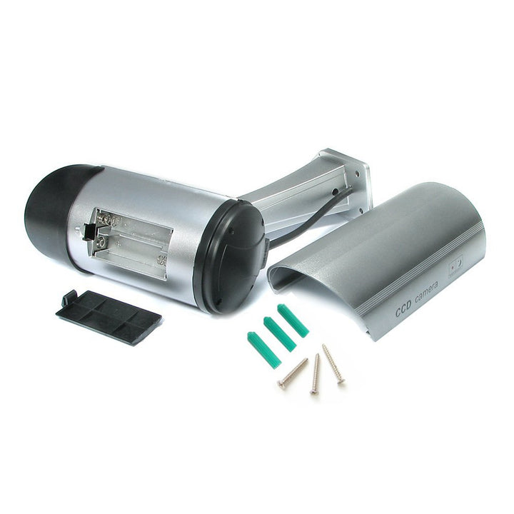Dummy kamera villogó LED-del IR1100 S IR kültéri, ezüst, 4 db