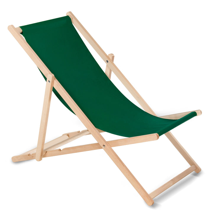 GreenBlue GB183 bükkfa klasszikus nyugágy sötétzöld, 4 db