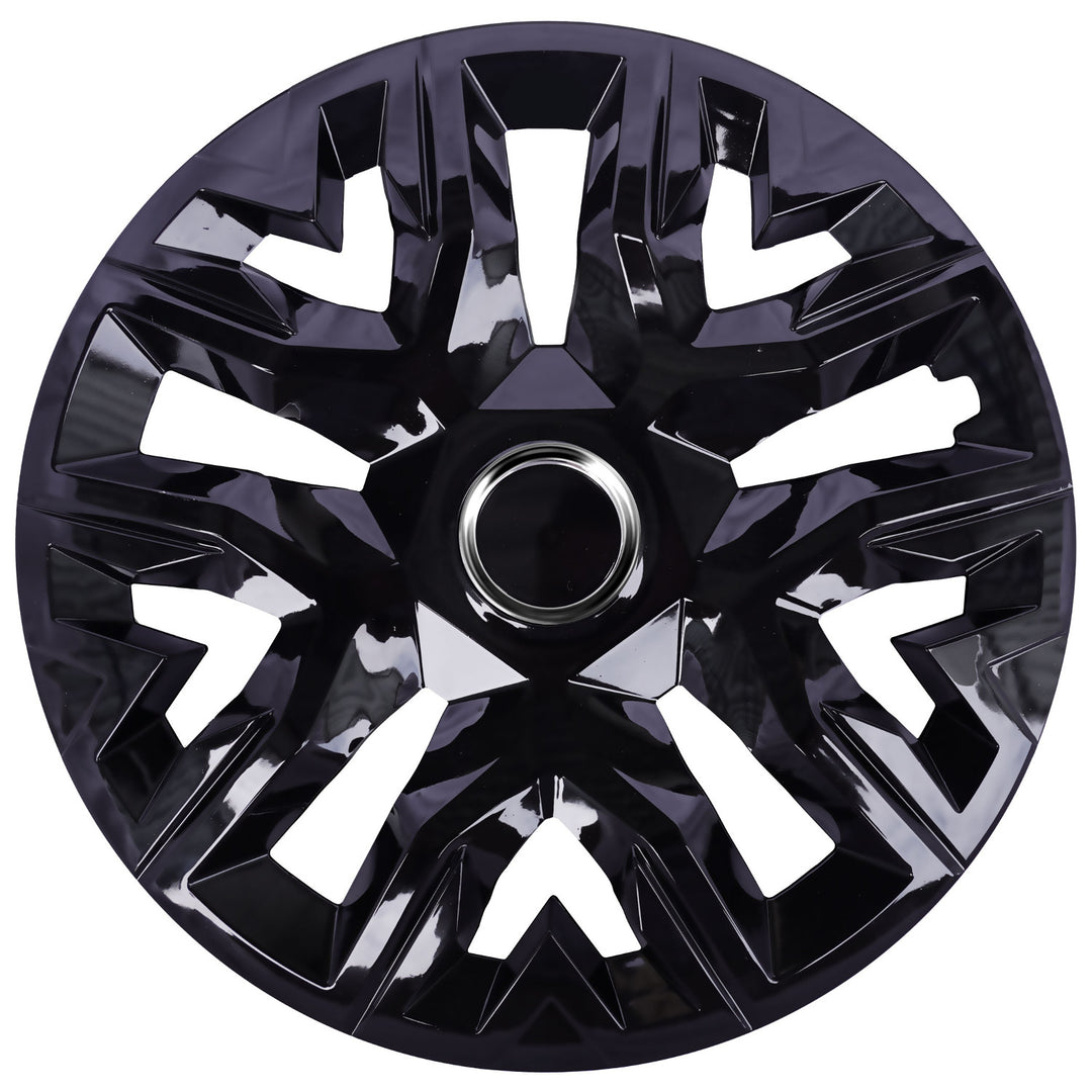 Univerzális keréktárcsák 14'' NRM Perfecto fekete lakkozott 4 db