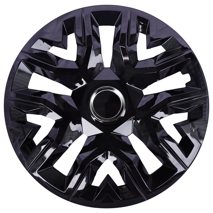 Univerzális keréktárcsák 15'' NRM Perfecto fekete lakkozott 4 db