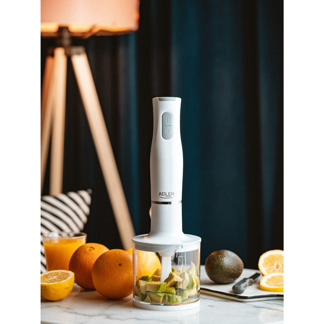 Adler botmixer, 2 sebességfokozat, fehér, 800W, AD 4620