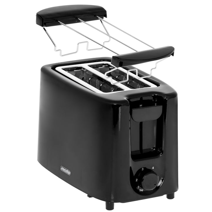 Mesko kenyérpirító, 2 szeletes kenyérpirító, 900W, fekete, MS 3220
