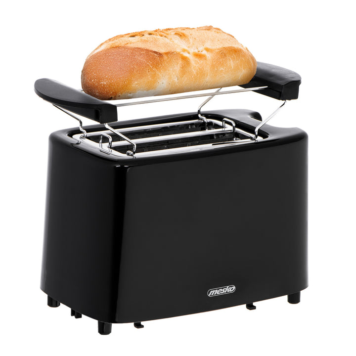 Mesko kenyérpirító, 2 szeletes kenyérpirító, 900W, fekete, MS 3220