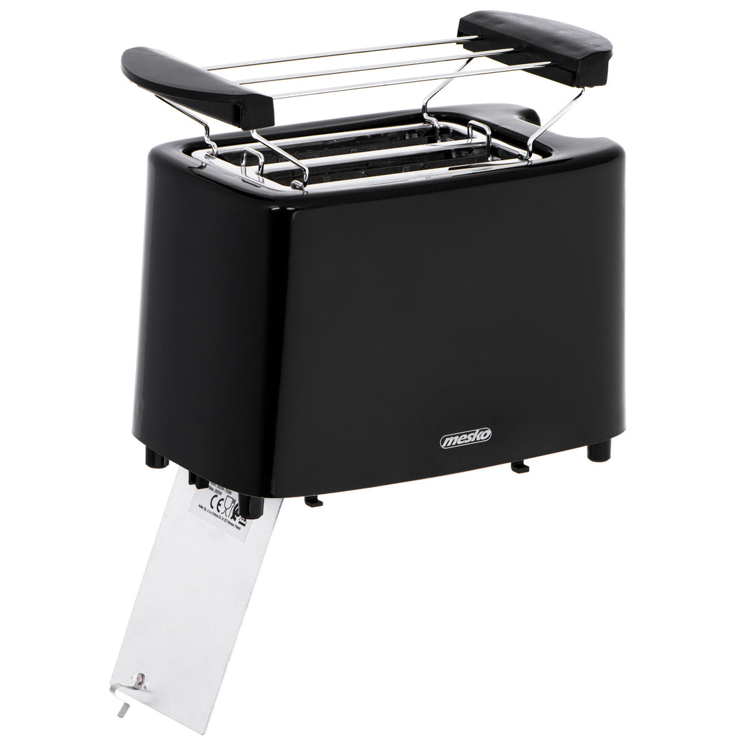 Mesko kenyérpirító, 2 szeletes kenyérpirító, 900W, fekete, MS 3220