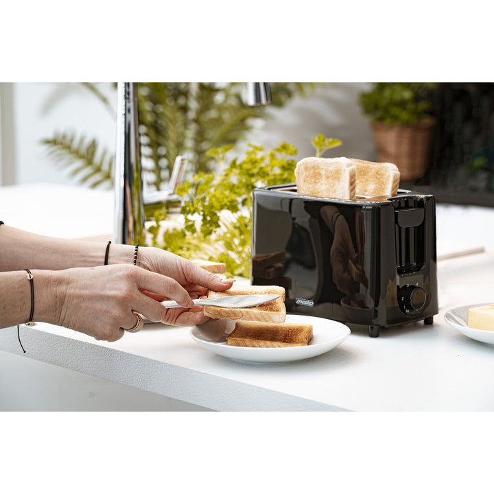 Mesko kenyérpirító, 2 szeletes kenyérpirító, 900W, fekete, MS 3220