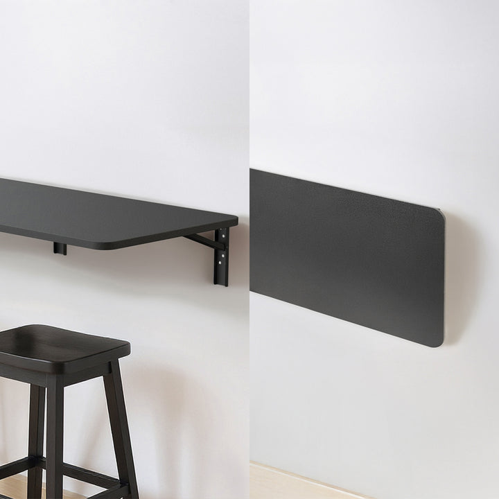 Maclean összecsukható polc/tető, fekete, 100x40 cm, max 50 kg, MC-128 B
