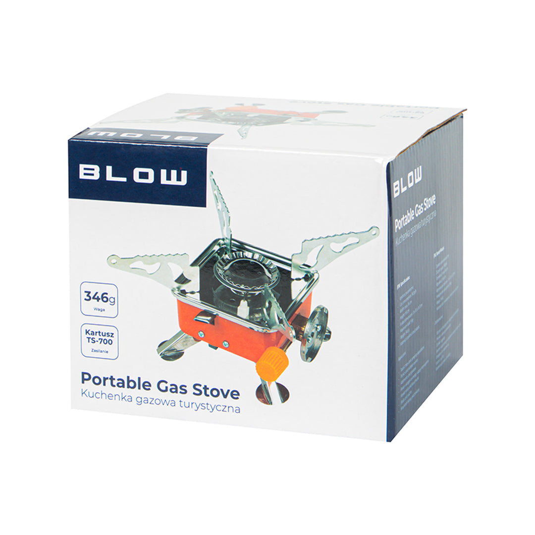 Blow mini turista gáztűzhely, 2800W, patronhoz, 53-138