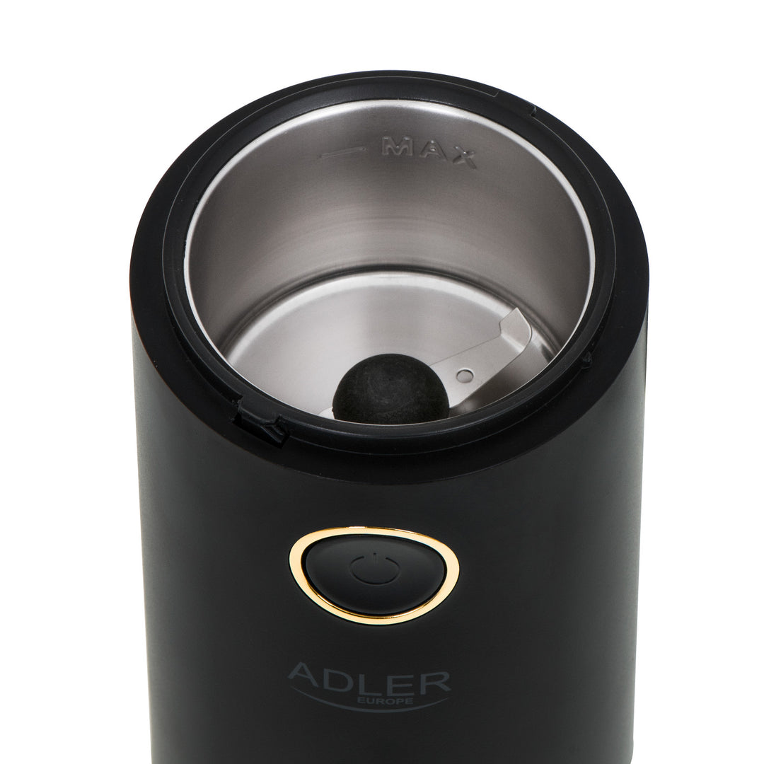 Elektromos kávédaráló Adler, 150W, fekete, AD 4446BG