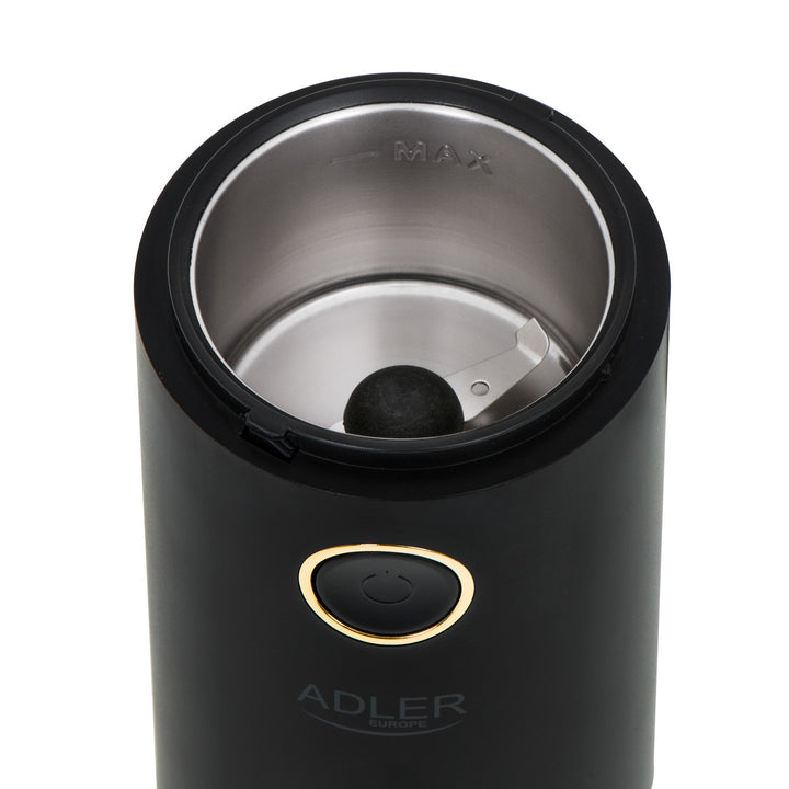 Elektromos kávédaráló Adler, 150W, fekete, AD 4446BG