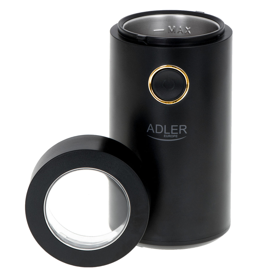 Elektromos kávédaráló Adler, 150W, fekete, AD 4446BG