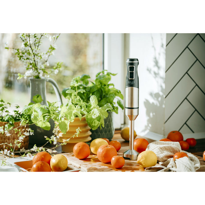 Adler botmixer, Turbo funkció, jégzúzás funkció, 1900W, AD 4628