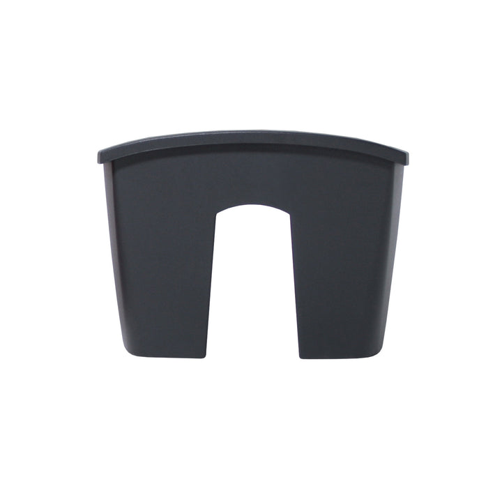 Prosperplast erkélykorlát edény, 58cm, antracit, DCRO600