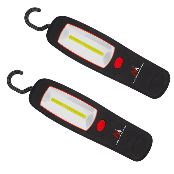 Maclean COB LED műhelylámpa, mágnes, kampó, MCE03, 2 darab
